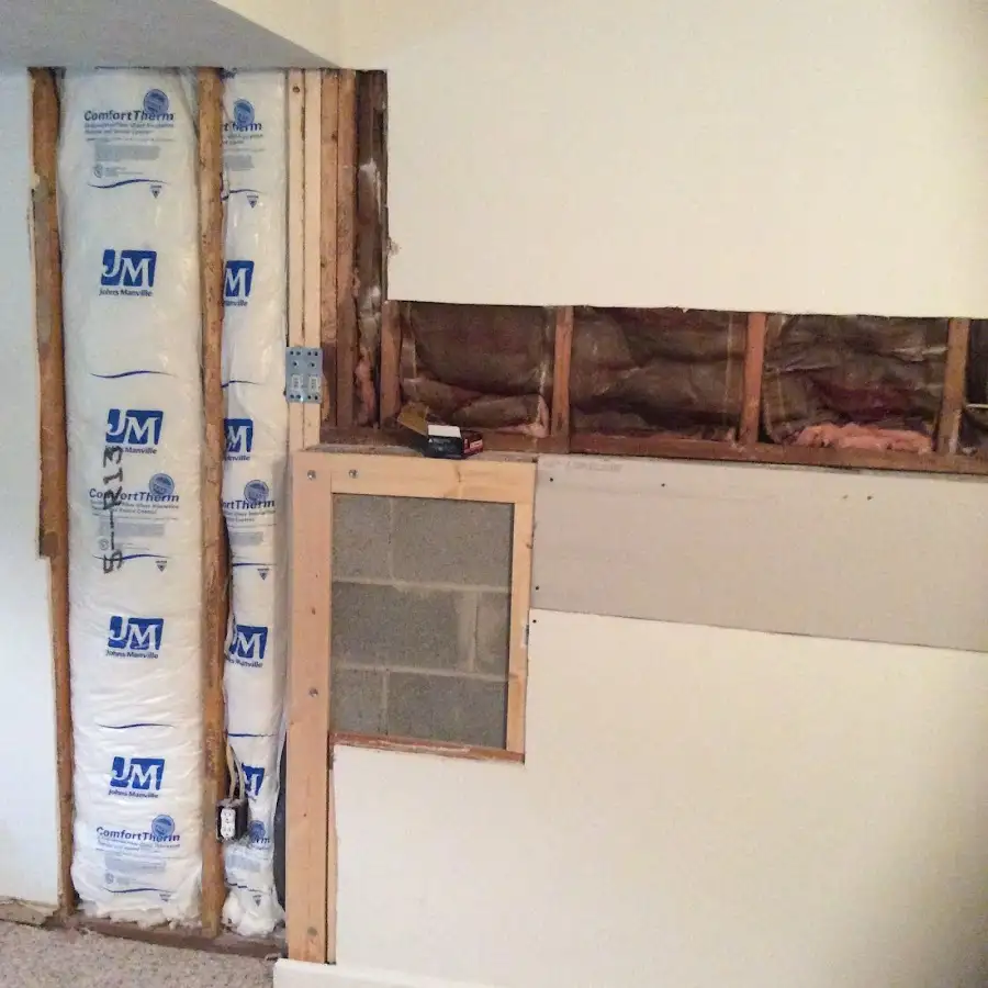 Wall insulation replacement during Odor Removal & Deodorization in Oakland